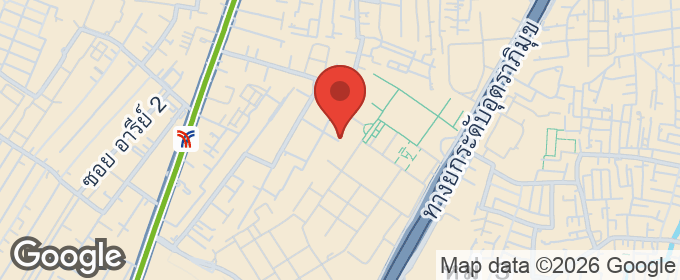 แผนที่ : ขายที่ดินซอย สายลม 2 พร้อมบ้านสองชั้น 1 หลัง แปลงติดพื้นที่สวนสีเขียว