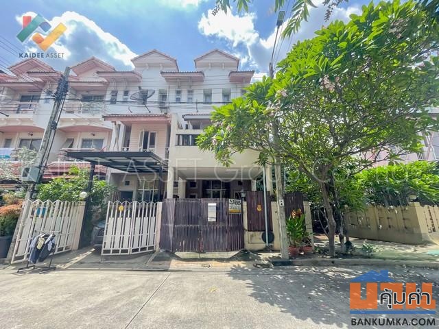 ทาวน์เฮ้าส์ บ้านริมสวน ดอนเมือง ประชาอุทิศ 12 หลังริม