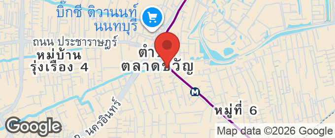 แผนที่ : ขาย!! คอนโด เซ็นทริค ติวานนท์ สเตชั่น (ชั้น7 ขนาด 33 ตร.ม.) ห้องพร้อมอยู่ ใกล้รถไฟฟ้า MRT สถานีแยกติวานนท์ 200 เมตร