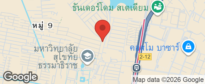 แผนที่ : ทาวน์เฮ้าส์ เมืองทองธานี โครงการ 5 ถนน บอนด์สตรีท แจ้งวัฒนะ