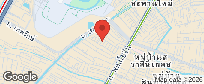 แผนที่ : สิริชัยอพาร์ทเม้นท์ให้เช่า พหลฯ 69 ใกล้ BTS สถานีสายหยุด ม.ศรีปทุม ตลาดสดยิ่งเจริญ Wifi พร้อมเฟอร์ เคบิ้ลทีวี