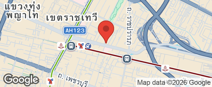 แผนที่ : ให้เช่าถูก ศุภาลัย อิลิท พญาไท 2 ห้องนอน ห้องสวย