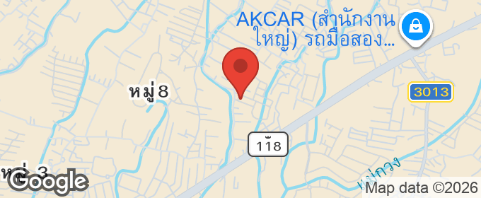 แผนที่ : บ้านย่านสันนาเม็ง เชียงใหม่ พร้อมสวนสวยร่มรื่น น้ำไม่ท่วม