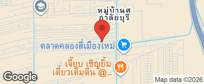 แผนที่ : หมู่บ้าน ซิตี้ โฮม วิลเลจ 2 | บ้านเดี่ยว รังสิต - คลอง 4
