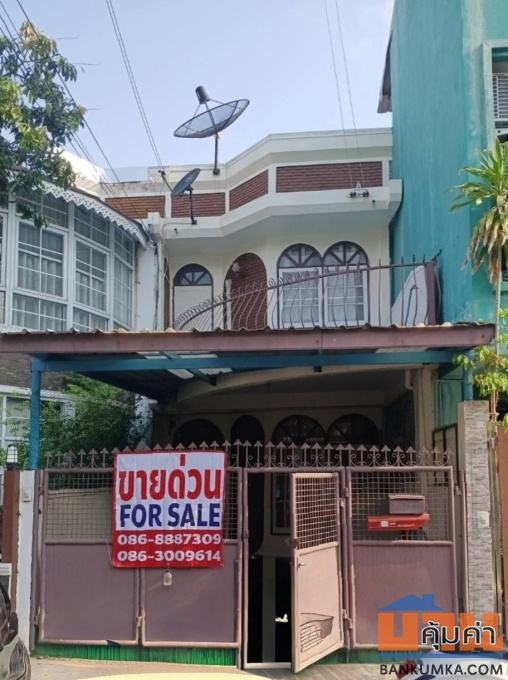 ขาย ทาวน์เฮาส์ 2 ชั้น ม.อโศกวิลล่า รัชดาซอย3 ใกล้สถานฑูตจีน