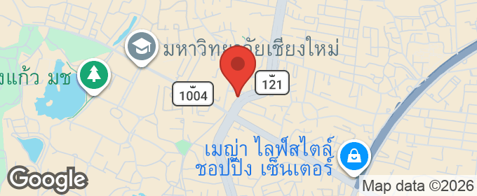 แผนที่ : Hillpark1 คอนโด อ.เมือง ใกล้มหาวิทยาลัยเชียงใหม่