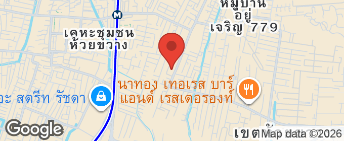 แผนที่ : ขายราคาพิเศษ จอนนี่ ทาวเวอร์ 35.33 ตร.ม. ชั้น 10 ทำเลห้วยขวาง