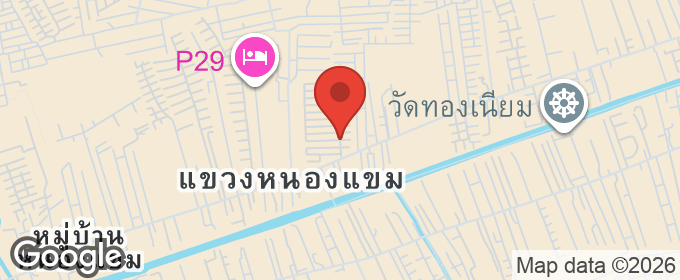 แผนที่ : ขายบ้านแฝด หมู่บ้านทวีทอง 3 เพชรเกษม 69 เลียบคลองภาษีเจริญฝั่งเหนือ