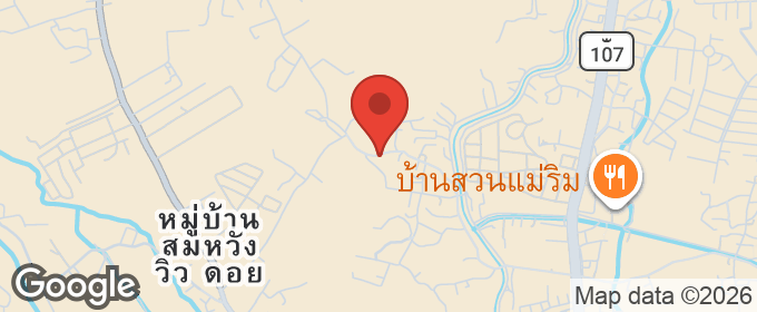 แผนที่ : พลาดไม่ได้! ขายที่ดิน 2-0-11 ไร่ ใกล้ตลาดสดริมเหนือและกาดฝรั่ง อ.แม่ริม เชียงใหม่