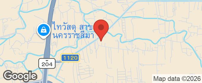 แผนที่ : ขายกิจการห้องพัก 35 ห้องพร้อมที่ดิน 1ไร่ 51 ตรว.มิตรภาพ ซอย 4/8  ใกล้ห้างเดอะมอลล์ เมืองนครราชสีมา จังหวัด นครราชสีมา