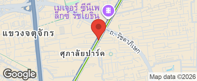 แผนที่ : Condo for Rent: Knightsbridge Space Ratchayothin  Stunning 2-Storey Duplex | High Floor | Move-in Ready