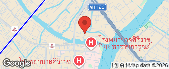 แผนที่ : ขายถูกมาก!! บ้านพร้อมที่ดิน ทำเลทอง ซอยริมคลองบางกอกน้อย อยู่ติดกับพิพิทธภัณฑ์สถานแห่งชาติเรือพระราชพิธี