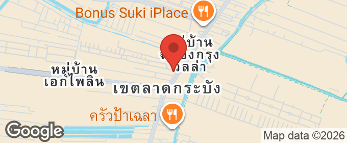 แผนที่ : ขายที่ดินเปล่าลาดกระบัง สุวรรณภูมิ มอเตอร์เวย์ เฉลิมพระเกียรติ ประเวศ