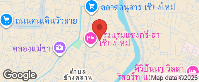 แผนที่ : คอนโด Peak garden ติดโรงแรมแชงกรีล่า ช้างคลาน ใกล้ไนท์บาร์ซ่า เชียงใหม่