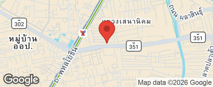 แผนที่ : ให้เช่า ทาวน์เฮ้าส์ ม.อยู่เจริญ พหลโยธิน 40 ใกล้ ม.เกษตรบางเขน
