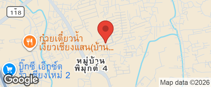 แผนที่ : บ้าน Pool Villa ทำเลทอง โครงการพิมุกต์ 4 ติดถนนวงแหวนรอบสอง เดินทางสะดวก ใกล้แหล่งช้อปปิ้ง โรงเรียน และ โรงพยาบาลในเชียง