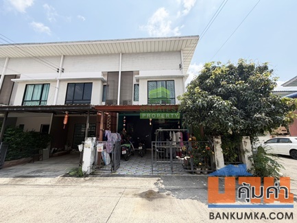 ขายทาวน์เฮ้าส์ หมู่บ้าน โมดิ วิลล่า ปิ่นเกล้า วงแหวน Modi villa Pinklo เนื้อที่ 26.10 ตร.ว แปลงมุม บางกรวย นนทบุรี