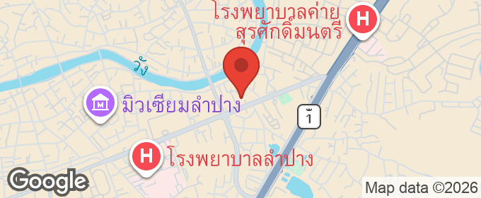 แผนที่ : คอนโด เดอะกัสโต้ แอท หัวเวียง The Gusto @ Hau Vieng เมืองลำปาง