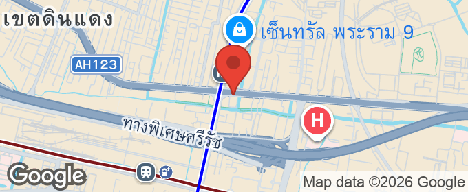 แผนที่ : ขายราคาถูกคอนโด IDEO Mobi Rama 9 ตกแต่งสวย ใกล้ MRTพระราม9 และ Airport Link มักกะสัน
