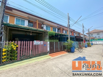 ขายทาวน์เฮ้าส์ หมู่บ้าน สวัสดีเพลส แพรกษา เนื้อที่ 17 ตร.ว สมุทรปราการ ต่อเติมเต็ม