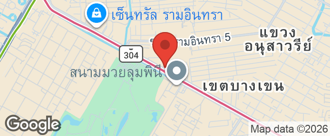 แผนที่ : ให้เช่าโฮมออฟฟิศ โครงการเนอวานา แอทเวิร์ค รามอินทรา เนื้อที่ 50 ตร.ว. 4.5 ชั้น 5 ห้องน้ำ