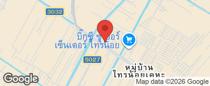แผนที่ : ให้เช่าที่ดินถมแล้ว 225 ตร.ว. บนถนนบางกรวย - ไทรน้อย ใกล้บิ๊กซี ซูเปอร์เซ็นเตอร์ ไทรน้อย นนทบุรี