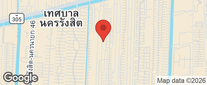 แผนที่ : ด่วน!!ให้เช่าอาคาร 3 ชั้น ซอยรังสิต-นครนายก 54 ธัญบุรี ปทุมธานี