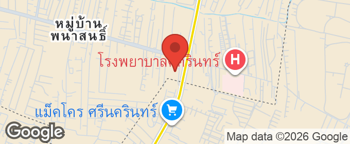 แผนที่ : ให้เช่า ที่ดิน 100 ตร.ว. บนทำเลศักยภาพ ซอยลาซาล58