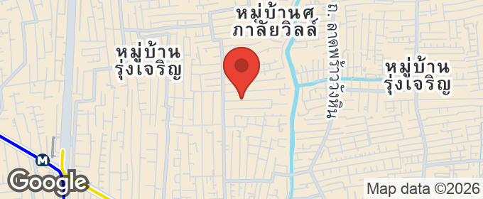 แผนที่ : ขายที่ดินถมแล้ว 227.5 ตรว. แปลงสี่เหลี่ยมผืนผ้า ซ.ภาวนา 41 แยก 12