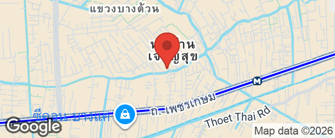 แผนที่ : ทำเลเพื่อธุรกิจ Senior Care ทำเลสงบ ใจกลางฝั่งธนฯ