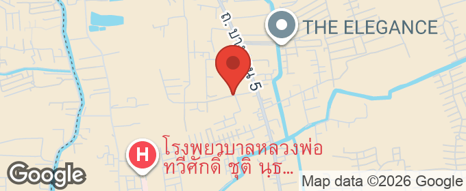 แผนที่ : ขายขาดทุน 14M  ปล่อยเช่า 150,000ต่อเดือน แปลงมุม เข้าอยู่ปีเดียว เฟอร์ฯ + เครื่องใช้ไฟฟ้า   มัณฑนา 100+ กาญจนาฯ-บางบอน 5
