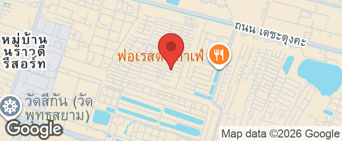 แผนที่ : เช่าบ้าน หมู่บ้านคาซ่าวิลล์ ดอนเมือง สรงประภา กรุงเทพฯ