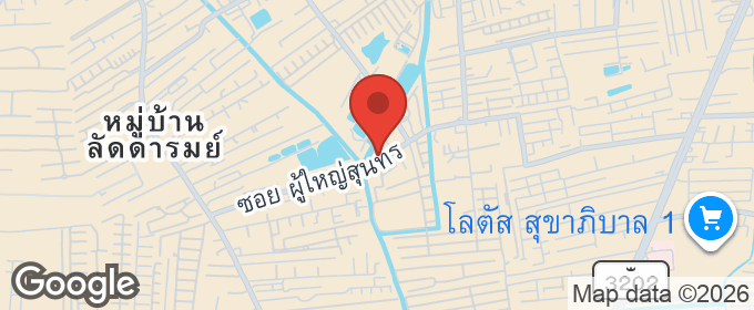แผนที่ : ขายที่ดินเปล่าถมแล้วติดถนนนวลจันทร์ กรุงเทพมหานคร