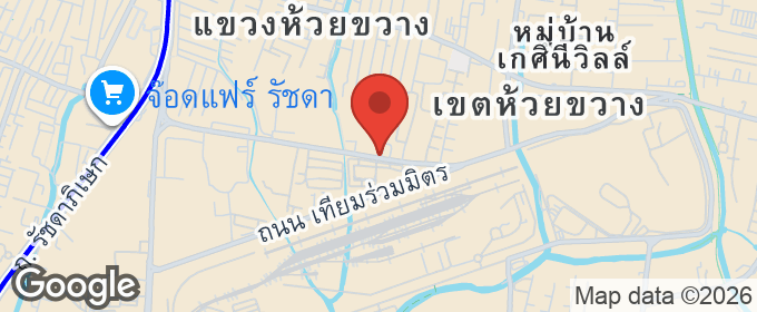 แผนที่ : [ขายด่วน] คอนโด ศุภาลัย เวลลิงตัน 2 (Supalai Wellington II) — ห้องใหญ่จุใจ 42 ตร.ม. สภาพพร้อมอยู่ ทำเลทองรัชดา-พระราม 9!