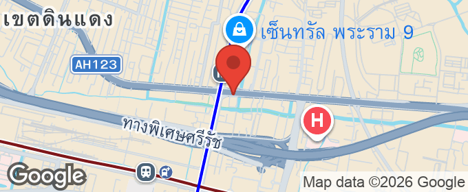 แผนที่ : ขาย!! คอนโด ไอดีโอ โมบิ พระราม 9 (ขนาด 54 ตร.ม. ชั้น 24)  ถนนพระราม9 ห้วยขวาง กรุงเทพ : IDEO MOBI Rama 9