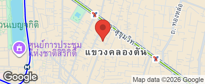 แผนที่ : ให้เช่าบ้านเดี่ยว / โฮมออฟฟิศ ซอยสุขุมวิท 28 ใกล้ BTS พร้อมพงษ์ เพียง 600 เมตร เลี้ยงสัตว์ได้