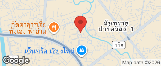แผนที่ : ขายคอนโดหรู Escent ville ติดห้างเซ็นทรัลเฟสติวัลเชียงใหม่