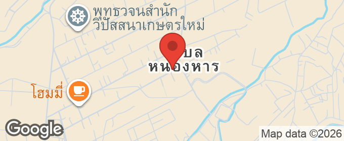 แผนที่ : ขายที่ดินหลังสวนนงนุช ใกล้ม.แม่โจ้ เชียงใหม่ 2 แปลง 166.8 และ 195.1 ตร.ว รวม 4 โฉนด