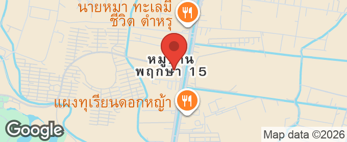 แผนที่ : ขายและให้เช่า บ้านเดี่ยว 2 ชั้น หมู่บ้านพฤกษา 15 แพรกษาใหม่ 128.7 ตร.วา ถนนตำหรุ-บางพลี ใกล้นิคมบางปู