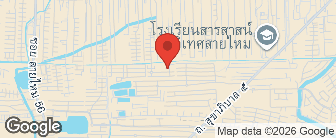 แผนที่ : ขายบ้านแฝด 2 ชั้น เดอะแพลนท์ ซิมพลีส พหลโยธิน-สายไหม ใกล้ทางด่วนและรถไฟฟ้า