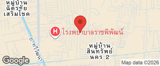 แผนที่ : ขายทาวน์เฮาส์ 3 ชั้น 30 ตารางวา หลังมุม ซอยอัสสัมชัญ 13 ใกล้โรงเรียนอัสสัมชัญธนบุรี