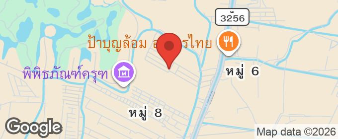 แผนที่ : ขายบ้านเดี่ยว 2 ชั้น หมู่บ้าน รสิกา เทพารักษ์ ถนนบางพลี-ตำหรุ   ใกล้เซ็นทรัลบางนา และ BTS บางนา