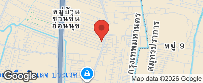 แผนที่ : ขายบ้านเดี่ยว 2 ชั้น หมู่บ้าน มัณฑนา 2 อ่อนนุช-วงแหวน ถนนสุขาภิบาล 2 ใกล้สนามบินสุวรรณภูมิ