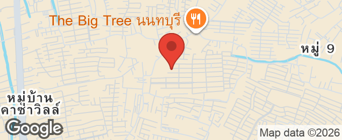 แผนที่ : หมู่บ้าน มณีรินทร์ รัตนาธิเบศร์ บ้านเดี่ยว ท่าอิฐ ราคาถูก