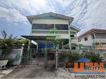 บ้านเดี่ยว ทวีทอง 2 บางบอน Thaweethong2 บ้านพื้นที่ใหญ่ บรรยากาศอบอุ่น ใกล้เพชรเกษม 69